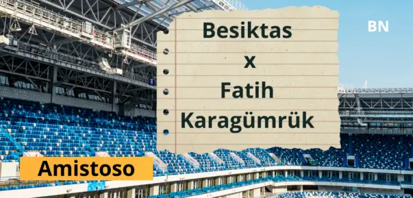 Amistoso – Besiktas  x Fatih Karagümrük, jogam dia 28/03 às 10:00 em São João Del Rei. Saiba mais sobre o caso Gabigol: fraude no exame antid